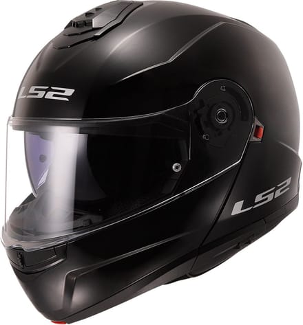 LS2 FF908 STROBE II Gloss Zwart-06 Systeemhelm - Helm