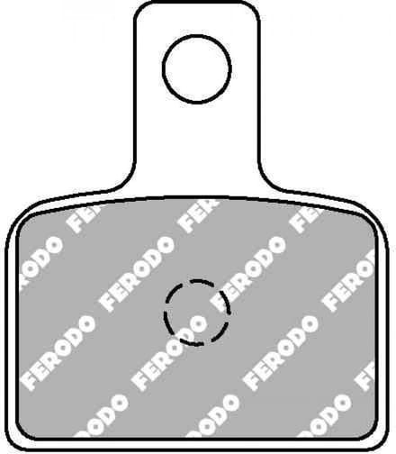 Plaquette de frein Ferodo pour Moto Beta 290 EVO 2011 AR Neuf