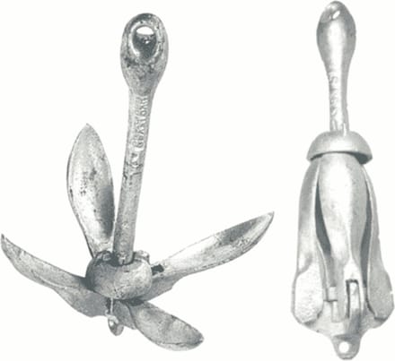 Seilflechter - Paraplu Anker - Thermisch Verzinkt - Maat: 8 kg