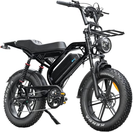 QmWheel S20 Pro – Fatbike – Zwart – Hydraulische Remmen