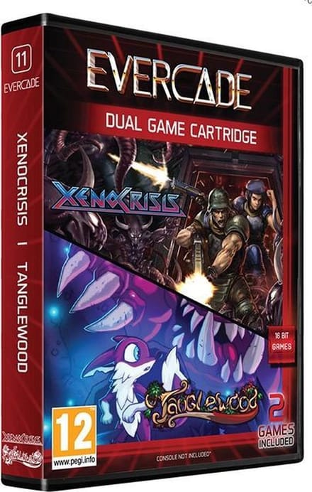 Evercade - Xeno Crisis & Tanglewood cartridge 1 - 2 games