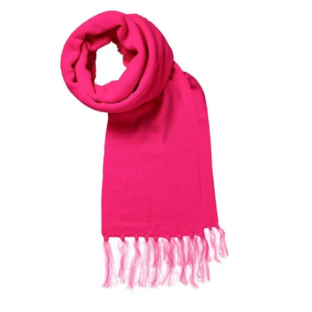 Feest sjaals - carnavals sjaal - 5-Stuks - One size / Fluor rose