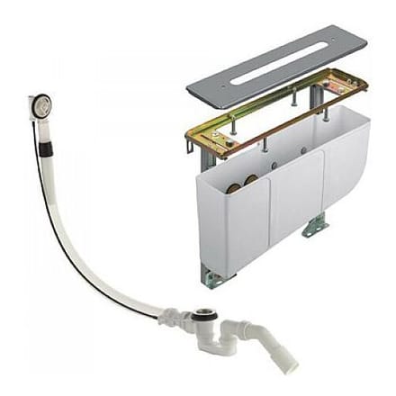 Keuco Inbouw-set voor 4-gats badmengkraan badrand, 51130000070