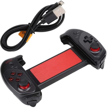 Allecto - Mobiele Gamecontroller - Draadloze Gamepad - Direct Spelen - Telefoon en Tablet - Voor Android/iOS - Geschikt voor Gaming - Model PG-9083S