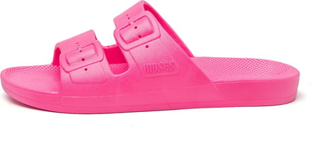 Freedom Moses Slippers / Slides - Vegan - Happy - Fuchsia - Maat 24/25