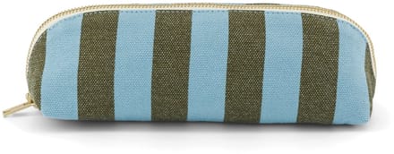 Rose in April Etui Pennenzak Groen Blauw Strepen
