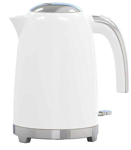 Bavary Collection K584QN - Design Waterkoker - 1.7L - 2200W - Wit/Zilver