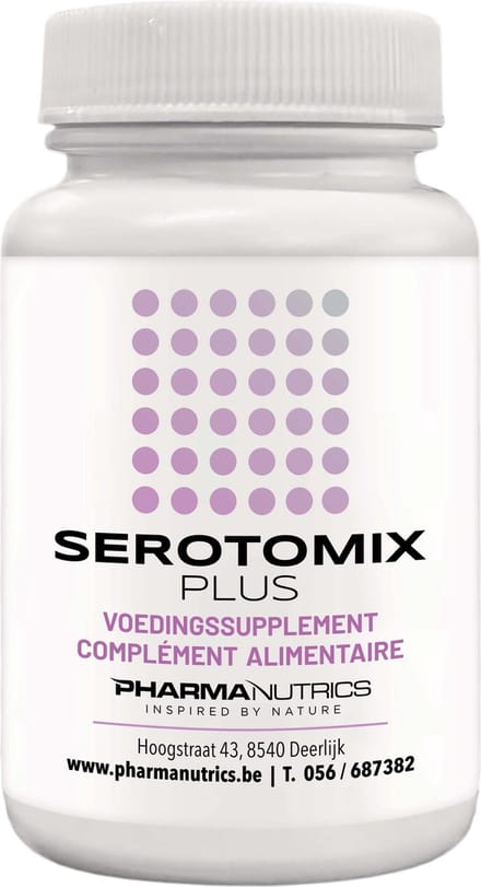 PharmaNutrics Serotomix Plus – Stemming, rust & focus – Saffraan Complex (60 V-caps)