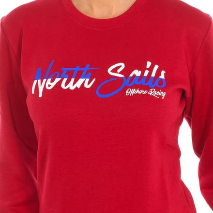 Sweater met lange mouwen en ronde hals 9024250 dames