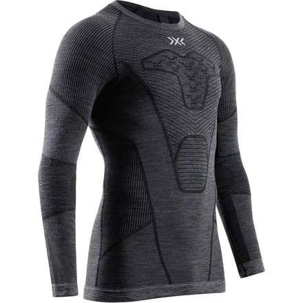 X-bionic Symbio Merino Lange Mouwen Basislaag Grijs S Man