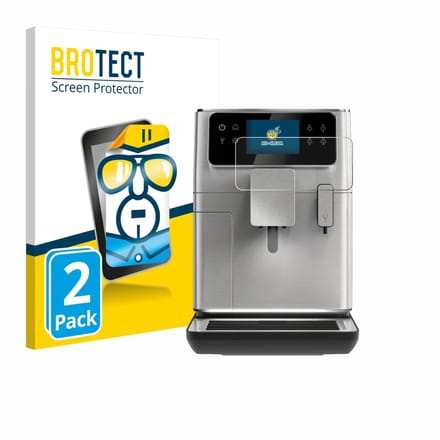BROTECT - Screenprotector voor WMF Perfection 680 - Folie Beschermfolie transparant 2 Stuks