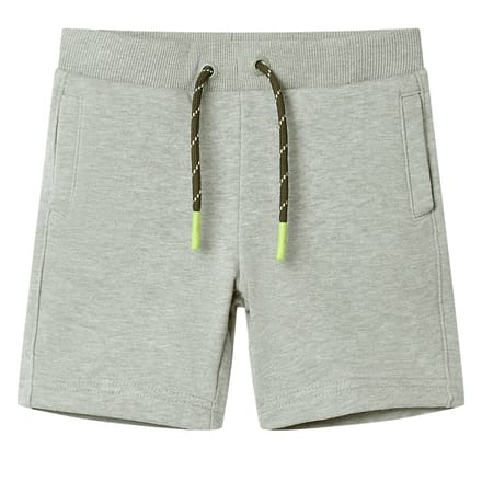 vidaXL Kindershorts met trekkoord 140 gemêleerd lichtkakikleurig