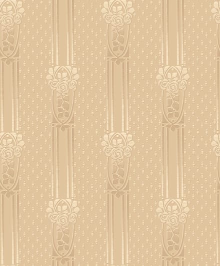 Boråstapeter Vliesbehang 4541 - Anno - Klassiek Geel - 53cm x 10.05m