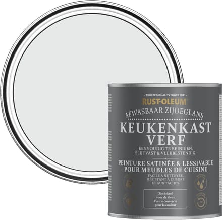 Rust-Oleum Grijs Keukenkastverf Zijdeglans - Monaco Mist 750ml