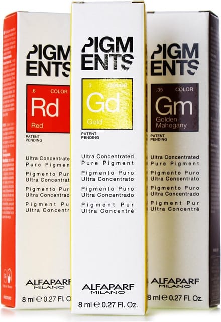 Alfaparf - Pigments - Ultra Concentrated Pure Pigment - Bronze - 6x8 ml