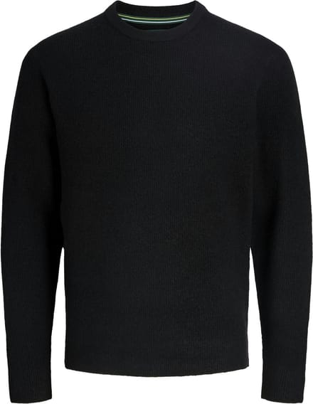 JACK&JONES - POCRICK WOOL RIB KNIT CREW NECK - Heren - Gebreide truien