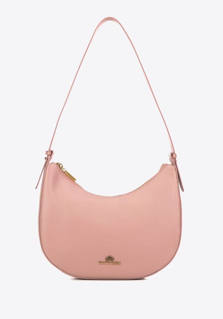 Wittchen Dames Leren Baguette Handtas Roze Natuurlijk Leer