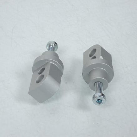 Paire Chape de repose pied Arrière Lightech pour moto Suzuki 750 FTP008SIL