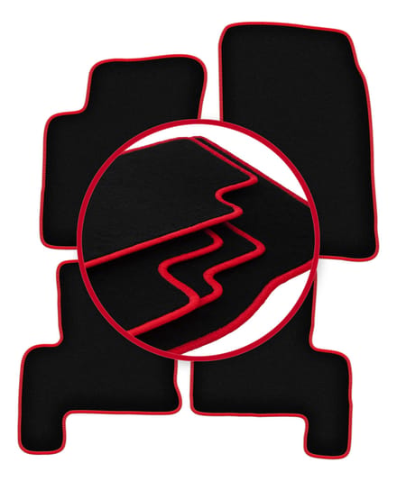 CARLUX-RED automatten voor: Suzuki Grand Vitara XL7 SUV (2002-2005)