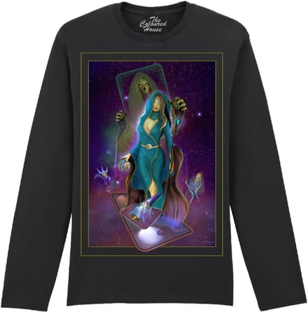 Tarot Magic The Coloured House Longsleeve T-shirt M