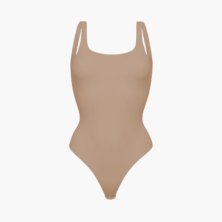 cfab - Lage rug - Body Beige S - Corrigerende Body - Naadlos - corrigerend ondergoed dames