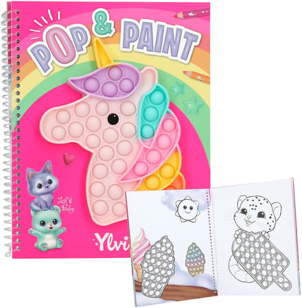 Depesche - Ylvi Pop & Paint kleurboek