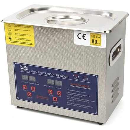 HBM 3,2 Liter Professionele Ultrasoon Reiniger 120 Watt.