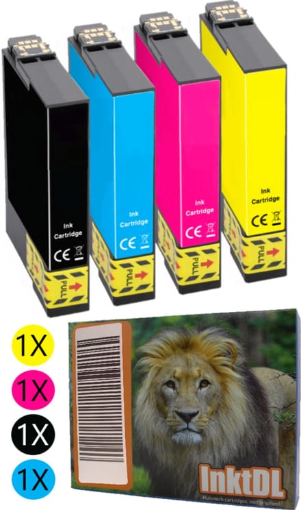 Huismerk geschikt voor Epson 29XL inktcartridges - XP235 - XP342 - XP442 - XP332 - XP452 - XP245