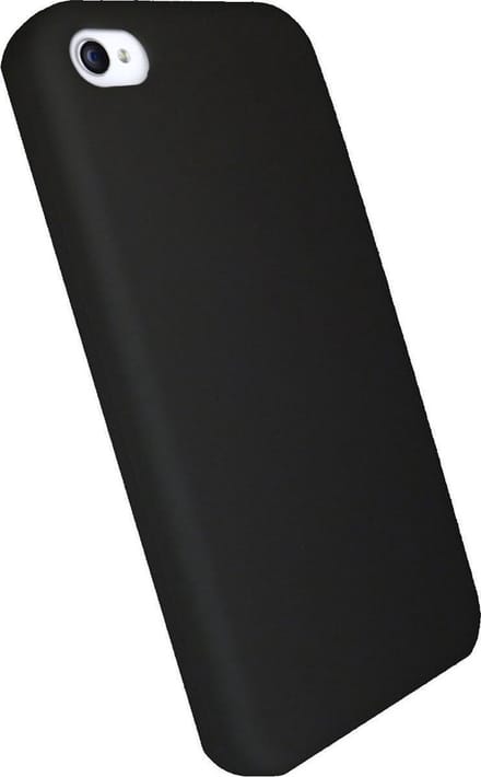 Bigben iPhone 5 Siliconen Case Hoesje + Screen Protector - Zwart