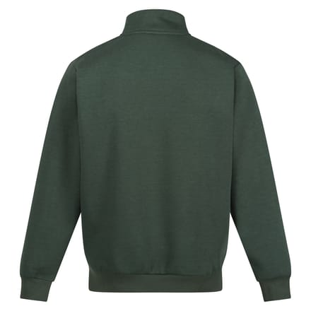 Regatta Heren Pro Quarter Zip Sweatshirt (Donkergroen)