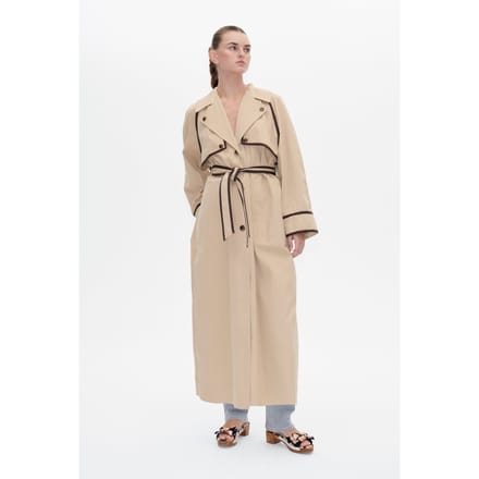 Baum und Pferdgarten Deona Coat Travertine Größe: 34 | Trench Coats Outlet | Damen