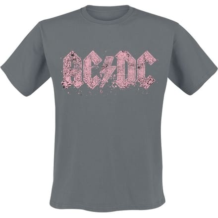 AC/DC T-shirt - Crown - S tot 5XL - voor Mannen - charcoal