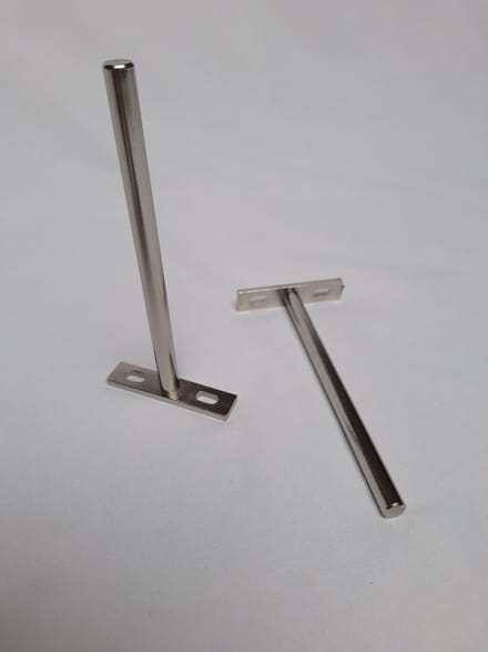 Hoeks - Plankdragers - blinde montage - 150mm - Onzichtbare wandplank plankdrager - 2 stuks