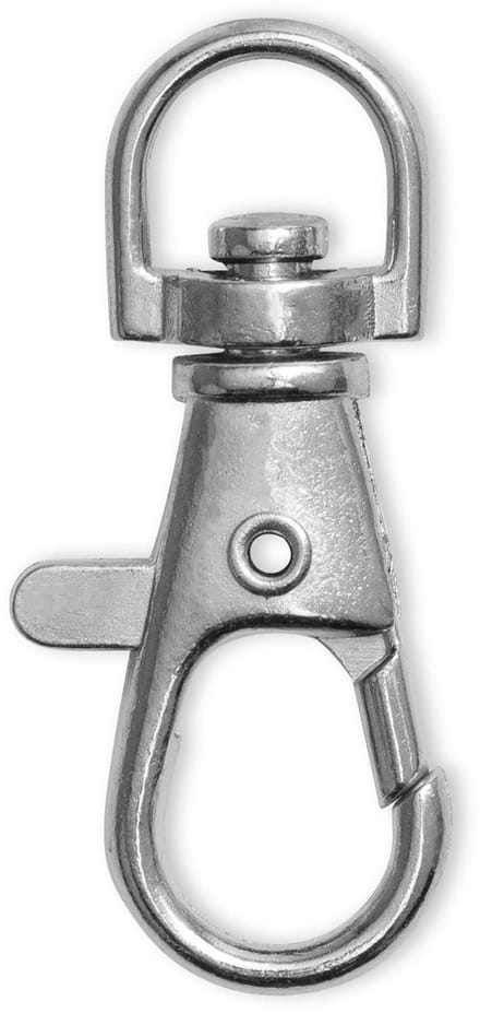 Prym Karabijnhaak 7/38mm zilver