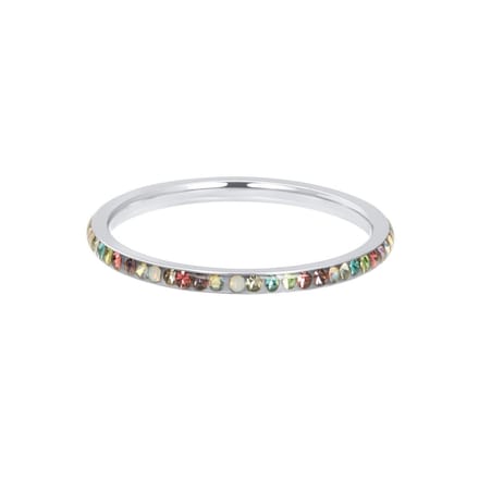 iXXXi Vulring Crystal Stone Blossom Zilver | Maat 17