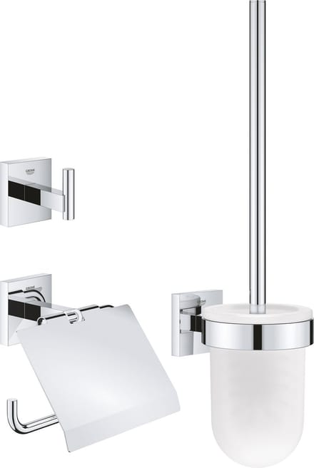 GROHE Start Cube Accessoiresset 3-in-1 - chroom 41123000