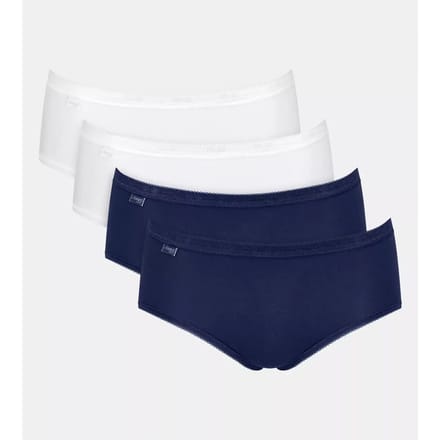 Damesslipjes Sloggi Basic+ Midi (x4)