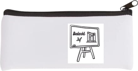 Akyol - bedankt juf Etui - Juf - juf - leraar - 20 bij 9 cm