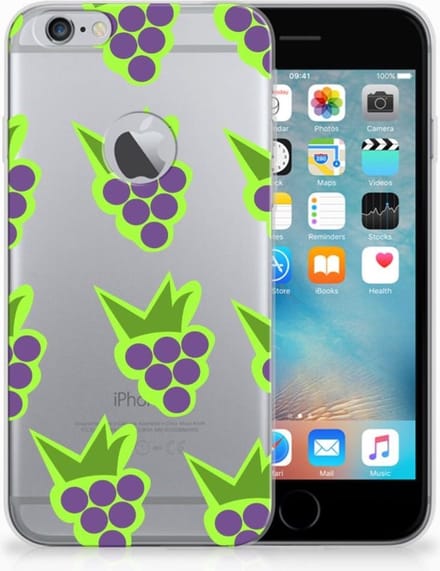 Apple iPhone 6 Plus | 6s Plus Siliconen Case Druiven