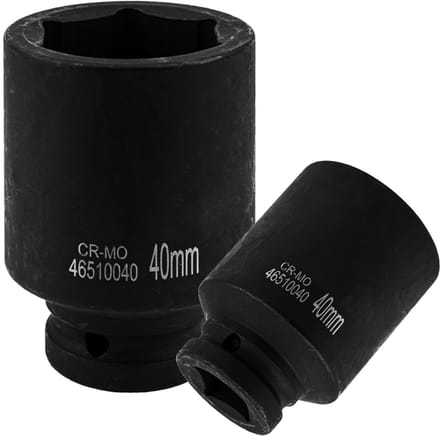 Rockforce - Dopsleutelset - 3/4" - 40mm - 6-kant