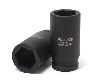 Forsage - Diepe Dopsleutel - 3/4" 22 mm - CrMo Staal - Zeskant