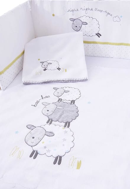 East Coast Babyslaapzak Schaap Wit