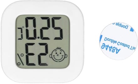 Digitale Thermometer Hygrometer - Temperatuur Vochtigheid Meter - Binnenklimaat Monitoren - Helder LCD Display