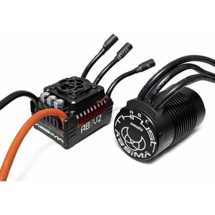 Absima 1:8 Brushless Set THRUST-V2 - 150A 4275/2000KV Brushless rijregelaar voor RC auto Belastbaarheid (max.): 950 A