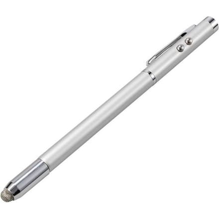 Renkforce Laserpointer, stylus, balpen, LED-zaklamp, aanwijsstok Laserkleur: Rood