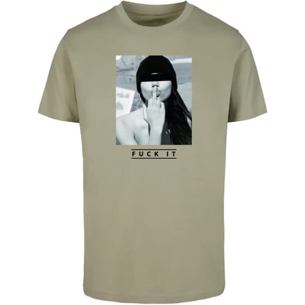 Mister Tee - F#?KIT Heren T-shirt - S - Groen