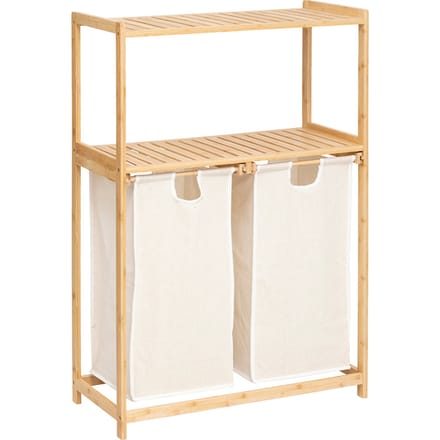 Eazy Living Wasmand Organizer met 2 Wasmanden Bourgogne