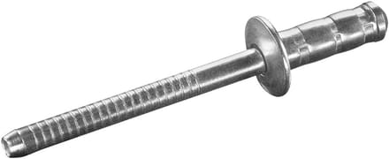 Blindklinknagels - Klinknagels - Bevestigen van materialen - Multi-Grip - 4 x 15 mm - Zilverkleurig