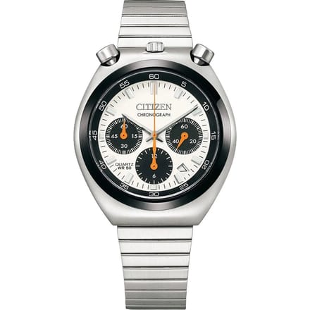 Citizen Bullhead Challenge Timer Heren Horloge Zilverkleurig AN3660-81A