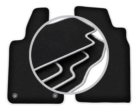 CARLUX-SILVER automatten voor: Fiat Barchetta coupé, cabrio (1995-2005)